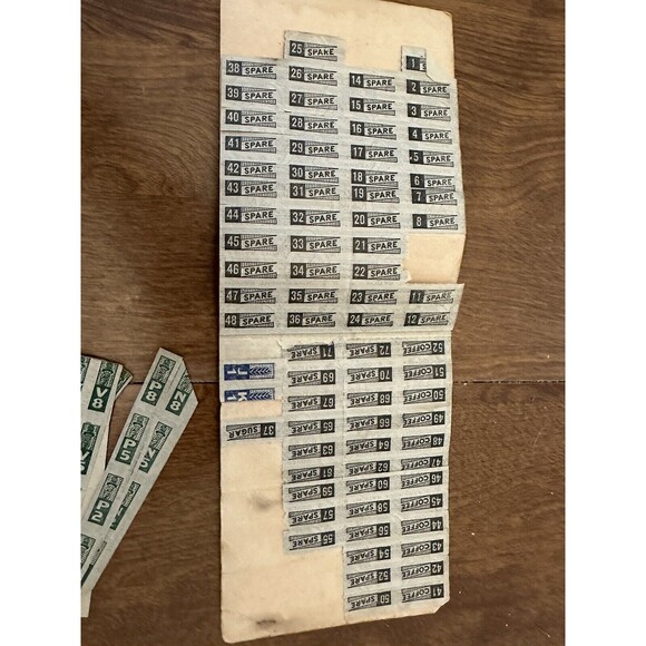 Vintage WW2 War Ration Book Four OPA Form R-145 + Stamps Haughton LA 1943 #1W - Picture 6 of 11